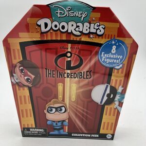 Disney PIXAR Doorables, Incredibles Collection Peek ,8 Exclusive Figures, Sealed